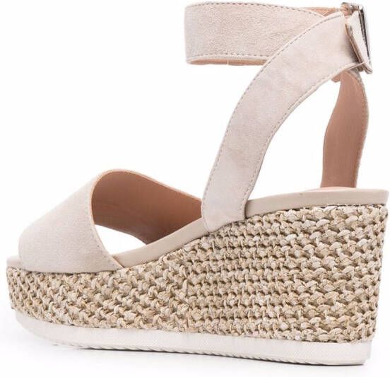 Geox Lipari wedge sandals Neutrals