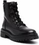 Geox low heel lace-up boots Black - Thumbnail 2
