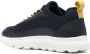Geox mesh-panelling low-cut sneakers Blue - Thumbnail 3