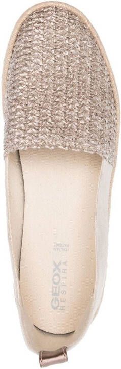 Geox Modesty espadrille shoes Neutrals