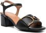 Geox New Eraklia 50mm sandals Black - Thumbnail 2