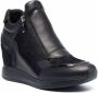 Geox panelled-design high-top sneakers Black - Thumbnail 2
