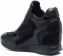 Geox panelled-design high-top sneakers Black - Thumbnail 3
