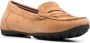 Geox panelled-design suede loafers Brown - Thumbnail 2