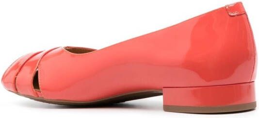 Geox PHEBY leather ballerinas Orange