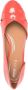 Geox PHEBY leather ballerinas Orange - Thumbnail 4