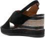 Geox Ponza wedged sandals Black - Thumbnail 3
