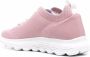 Geox Spherica knit lace-up sneakers Pink - Thumbnail 3