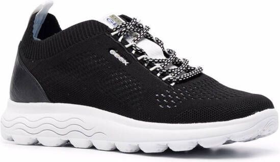 Geox Spherica knit sneakers Black