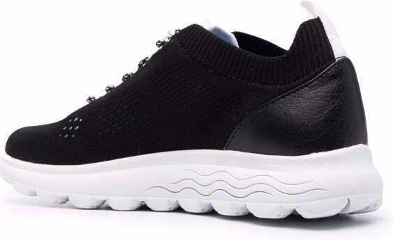 Geox Spherica knit sneakers Black