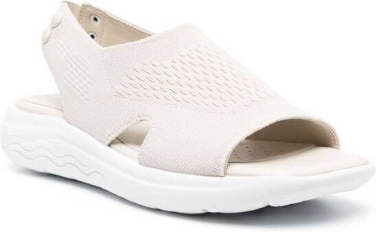Geox Spherica mesh-panel sandals Neutrals