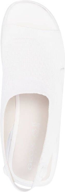 Geox Spherica sling-back strap sandals White