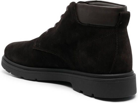 Geox suede ankle boots Brown