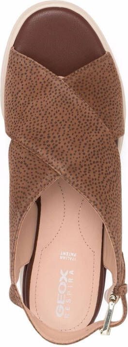Geox Sukui 2 open toe sandals Brown