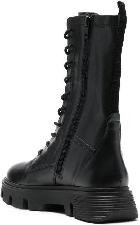 Geox Vilde leather boots Black