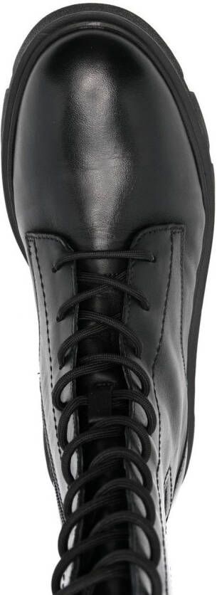 Geox Vilde leather boots Black