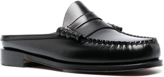 G.H. Bass & Co. Larson penny loafer slides Black