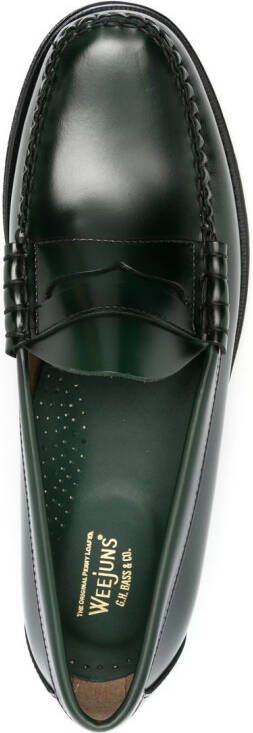 G.H. Bass & Co. Larson penny loafers Green