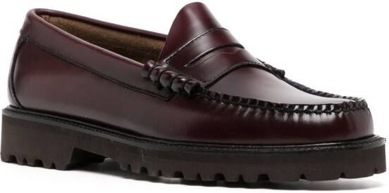 G.H. Bass & Co. Larson slip-on loafers Red