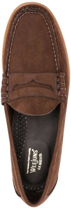 G.H. Bass & Co. Heritage penny-slot loafers Brown