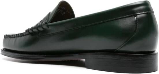 G.H. Bass & Co. Larson leather penny loafers Green