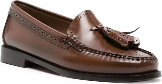 G.H. Bass & Co. Weejuns Estelle leather loafers Brown