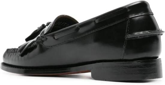 G.H. Bass & Co. Weejuns Esther Kiltie leather loafers Black