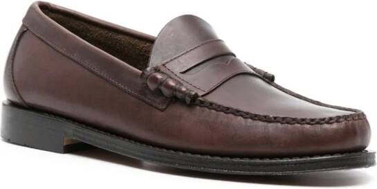 G.H. Bass & Co. Weejuns Larson leather loafers Brown