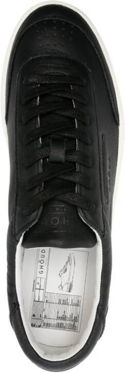 GHŌUD Lido leather sneakers Black