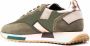 GHŌUD panelled leather sneakers Green - Thumbnail 3