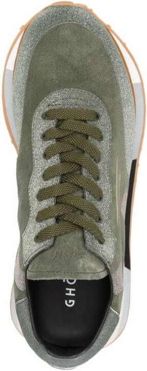 GHŌUD Rush panelled sneakers Green