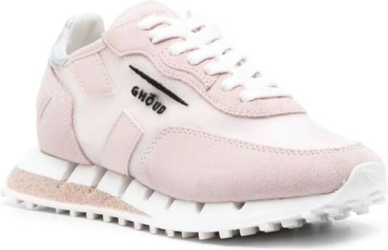 GHŌUD Rush suede sneakers Pink