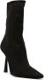 GIABORGHINI 105mm pointed-toe suede ankle boots Black - Thumbnail 2