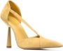 GIABORGHINI 105mm suede pumps Green - Thumbnail 2
