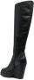GIABORGHINI 120mm knee-high leather boots Black - Thumbnail 2