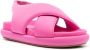 GIABORGHINI 35mm chunky open-toe sandals Pink - Thumbnail 2