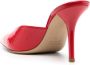 GIABORGHINI Abella 100mm leather mules Red - Thumbnail 3
