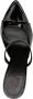 GIABORGHINI Aimeline 100mm leather mules Black - Thumbnail 4