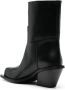 GIABORGHINI Blondine ankle leather boots Black - Thumbnail 3