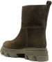 GIABORGHINI chunky-sole cal-suede boots Green - Thumbnail 3