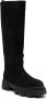 GIABORGHINI chunky-sole suede boots Black - Thumbnail 2