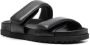 GIABORGHINI double-strap flat sandals Black - Thumbnail 2