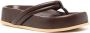 GIABORGHINI Frederique 40mm leather sandals Brown - Thumbnail 2