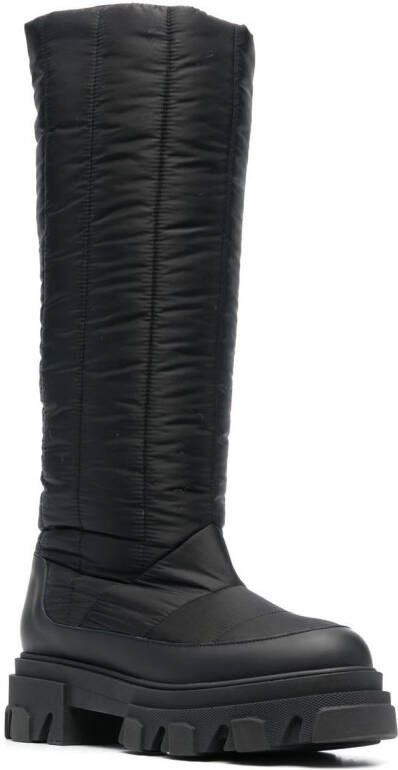 GIABORGHINI Gia 19 padded boots Black