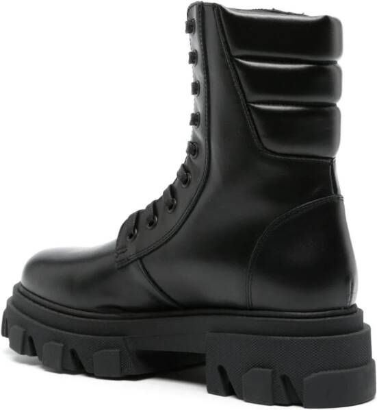 GIABORGHINI Gia 35mm leather boots Black