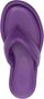 GIABORGHINI Gia 5 thong sandals Purple - Thumbnail 4