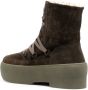 GIABORGHINI Gia24 ankle platform-sole boots Brown - Thumbnail 3