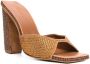 GIABORGHINI open-toe 120mm sandals Brown - Thumbnail 2