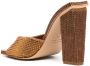 GIABORGHINI open-toe 120mm sandals Brown - Thumbnail 3