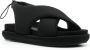 GIABORGHINI padded-design chunky sandals Black - Thumbnail 2